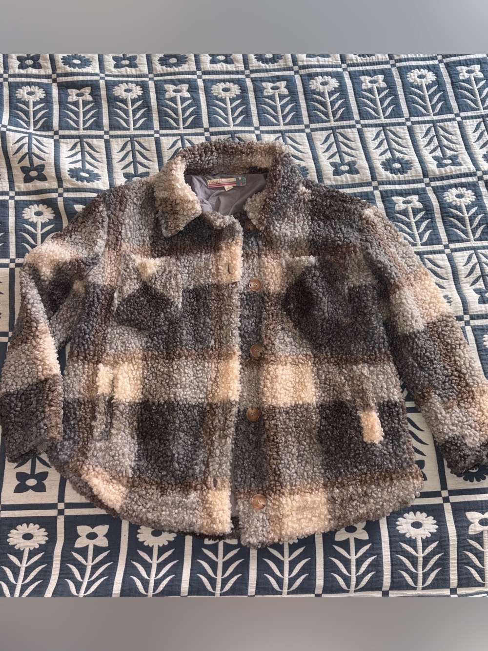 Vintage Havana Sherpa Shacket M